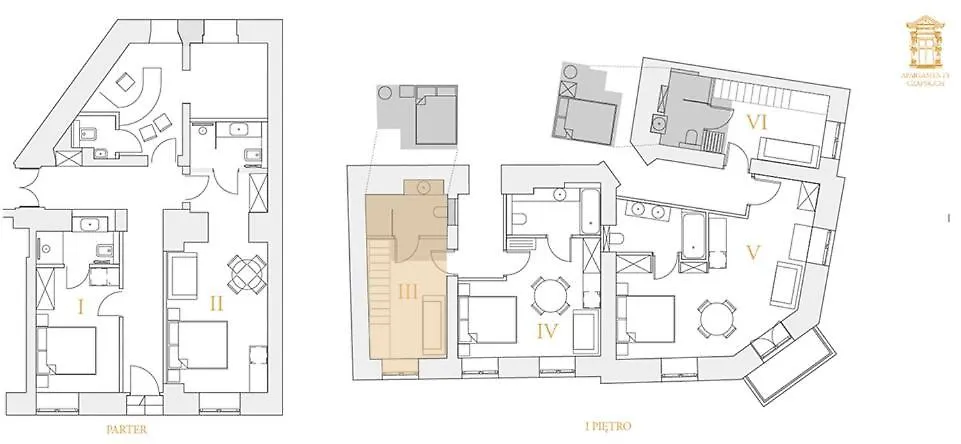 Апартаменты Apartamenty Czapskich Краков Польша